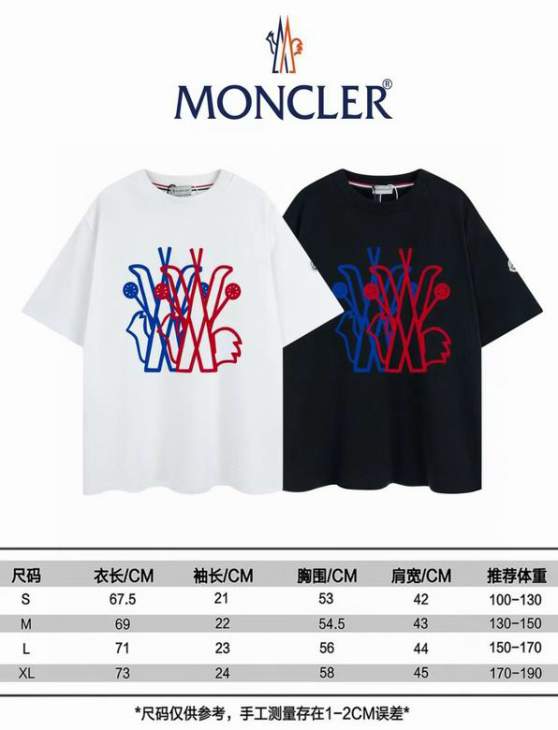 Picture of Moncler T Shirts Short _SKUMonclerS-XL11Ln235433